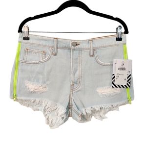 Free People X Sandrine Rose Cut Off Shorts